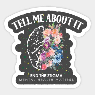 Tell Me About It Sticker